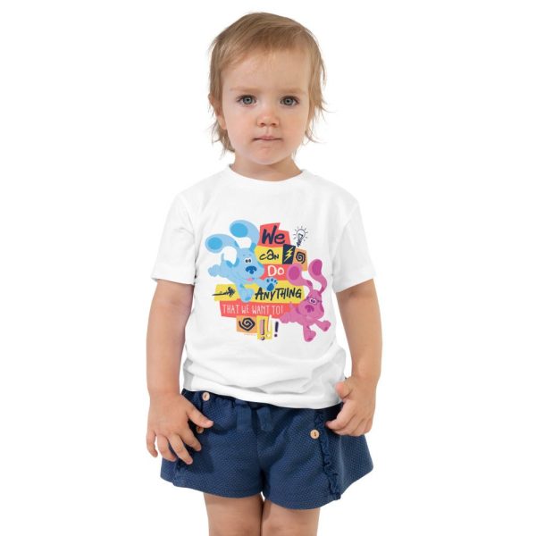 Blue s Clues We Can Do Anything Toddler T-Shirt Online - Image 4