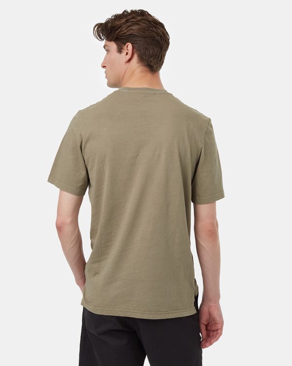 Regenerative Cotton Step Hem T-Shirt on Sale - Image 3