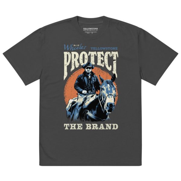 Yellowstone Rip Wheeler Protect The Brand Oversized T-Shirt Sale