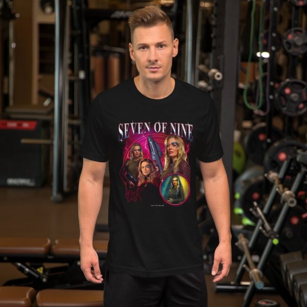 Star Trek: Voyager Seven of Nine Heartthrob Unisex T-Shirt Online now - Image 3