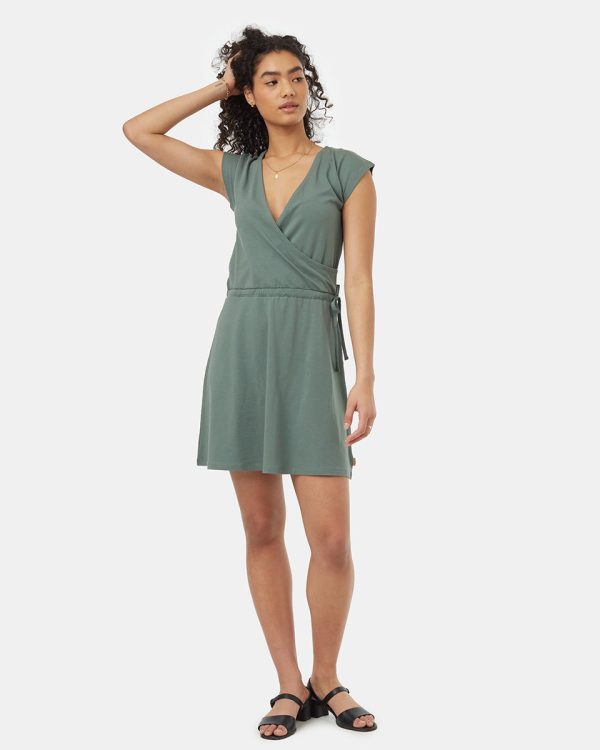 Knit Wrap Dress Supply - Image 4