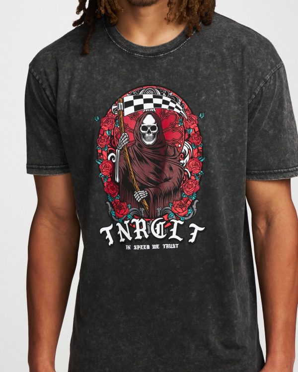 ETERNAL BLOOM STONE WASHED TEE Hot on Sale - Image 4